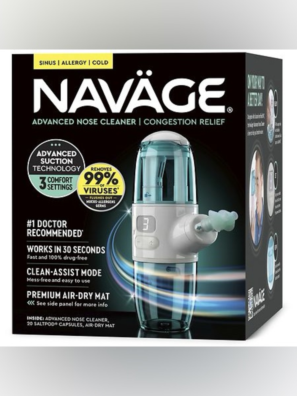 NAVÄGE Advanced Powered Nose Cleaner, 1.0 set